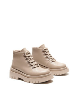 Фото вещи Alex Bell Ботинки (1168478) Женское, цвет - Бежевый, материал - Кожа