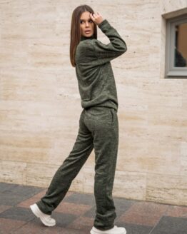 Фото вещи ISSA Plus Спортивный костюм (12109A_hacks) Женское цвет - Хаки материал - Шерсть