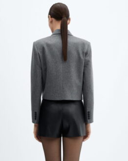 Фото вещи MANGO Laos Шорты (MNO497) Женское цвет - Чёрный материал - Полиэстер