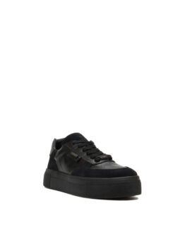 Фото вещи Alex Bell Кеды низкие (1167735) Женское, цвет - Чёрный, материал - Кожа/замша