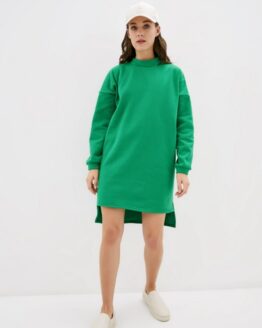 Фото вещи ISSA Plus Платье мини (12221_green) Женское цвет - Зелёный материал - Полиэстер