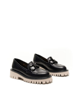 Фото вещи Alex Bell Лоферы (1168896) Женское, цвет - Чёрный, материал - Кожа