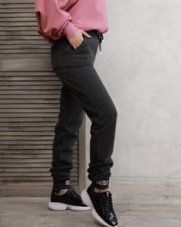 Фото вещи ISSA Plus Штаны спортивные (12285_darkgray) Женское, цвет - Серый, материал - Хлопок