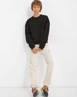 Фото вещи Timberland Mix Media Colour Block Свитшот (TH7299) Женское цвет - Чёрный материал - Хлопок