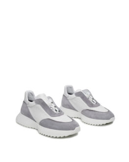 Фото вещи Alex Bell Кроссовки (1169485) Женское, цвет - Белый, материал - Замша/кожа