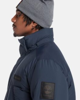 Фото вещи Timberland Puffer Зимняя куртка (TH7181) Мужское, цвет - Синий, материал - Нейлон