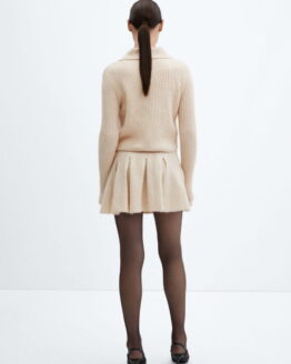 Фото вещи MANGO Marisas Кардиган (MNO503) Женское цвет - Светло-коричневый материал - Полиэстер