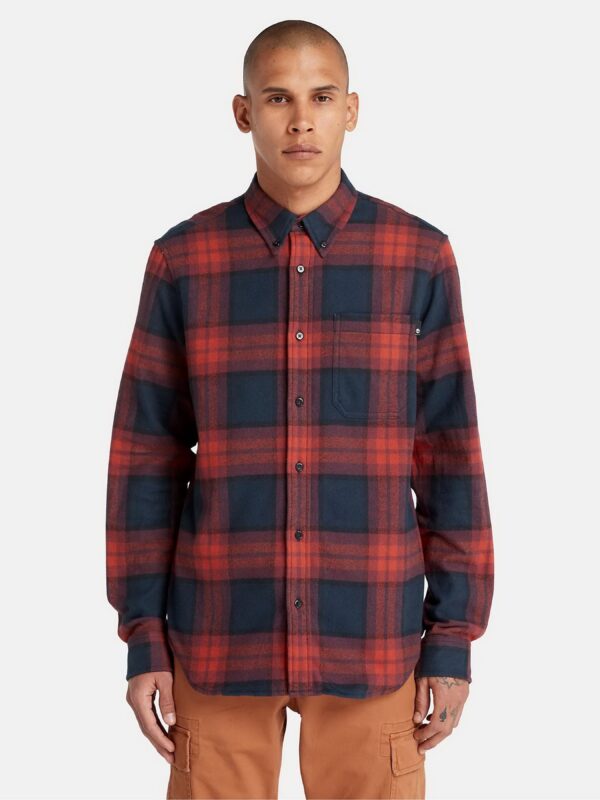 Timberland Heavy Flannel Plaid Рубашка (TH7216) Мужское цвет - Принт материал - Хлопок Фото вещи Timberland Heavy Flannel Plaid Рубашка (TH7216) Мужское цвет - Принт материал - Хлопок
