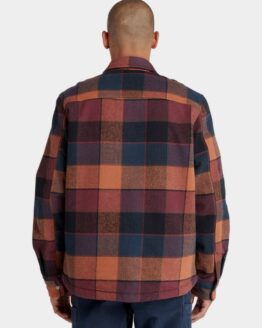 Фото вещи Timberland High Pile Fleece-Lined Рубашка (TH7196) Мужское цвет - Принт материал - Хлопок