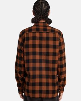 Фото вещи Timberland Mascoma River Long-Sleeve Check Рубашка (TH7210) Мужское цвет - Принт материал - Хлопок
