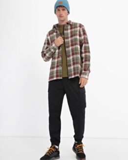 Фото вещи Timberland Windham Heavy Flannel Рубашка (TH7212) Мужское цвет - Принт материал - Хлопок