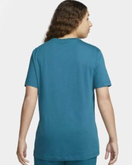 Фото вещи NIKE Nsw Club Футболка спортивная (6T1706) Мужское, цвет - Синий, материал - Хлопок