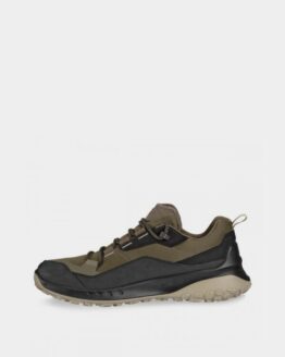 Фото вещи ECCO ULT-TRN Кроссовки (ZM5790) Мужское, цвет - Зелёный, материал - Нубук