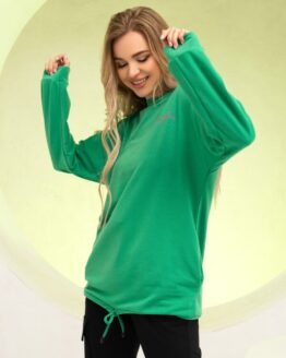 Фото вещи ISSA Plus Свитшот (13732_green) Женское, цвет - Зелёный, материал - Хлопок