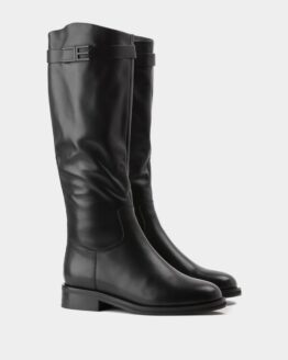 Фото вещи LeBERDES Сапоги (00000014013) Женское, цвет - Чёрный, материал - Кожа