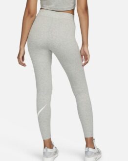 Фото вещи NIKE Sportswear Classics High-Waisted Graphic Леггинсы спортивные (6T1735) Женское, цвет - Серый, материал - Полиэстер