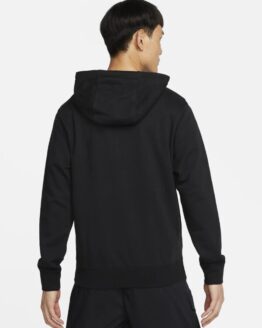 Фото вещи NIKE Sportswear Club Худи (6T1228) Мужское, цвет - Чёрный, материал - Хлопок/полиэстер