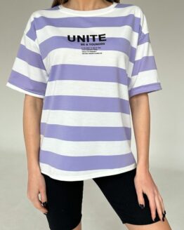 Фото вещи ISSA Plus Футболка (WN20-430_lilac) Женское, цвет - Сиреневый, материал - Хлопок