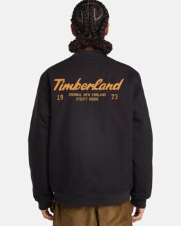 Фото вещи Timberland Utility Bomber Бомбер (TH7175) Мужское, цвет - Чёрный, материал - Хлопок