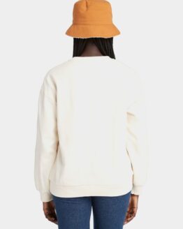 Фото вещи Timberland Logo Crewneck Свитшот (TH7302) Женское цвет - Белый материал - Хлопок/полиэстер