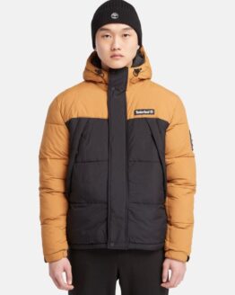 Фото вещи Timberland Outdoor Archive Puffer Зимняя куртка (TH7192) Мужское, цвет - Чёрный, материал - Нейлон