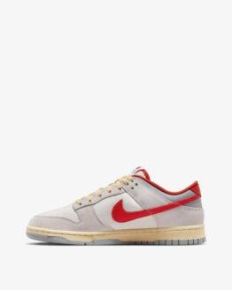Фото вещи NIKE Dunk Low 85 Кеды низкие (CE644) Мужское, цвет - Белый, материал - Кожа/текстиль