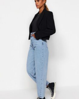 Фото вещи Trendyol Широкие джинсы (TRL4421) Женское цвет - Джинс материал - Хлопок