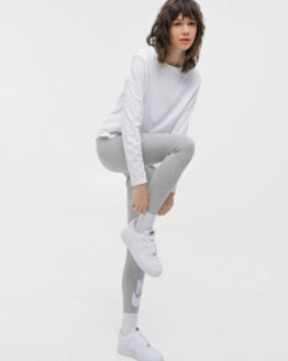 Фото вещи NIKE Sportswear Classics Леггинсы спортивные (6T1812) Женское, цвет - Серый, материал - Хлопок/полиэстер