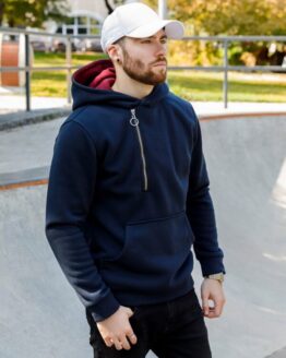 Фото вещи ISSA Plus Кофта (GN-447_blue) Мужское, цвет - Синий, материал - Текстиль