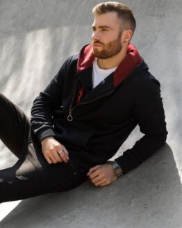 Фото вещи ISSA Plus Кофта (GN-447_black) Мужское, цвет - Чёрный, материал - Текстиль