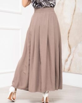 Фото вещи ISSA Plus Юбка макси (13938_brown) Женское, цвет - Коричневый, материал - Полиэстер