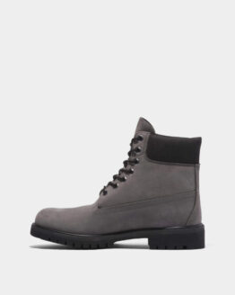 Фото вещи Timberland Premium 6-Inch Waterproof Ботинки (TF5312) Мужское, цвет - Серый, материал - Нубук