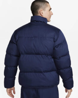 Фото вещи NIKE Sportswear Club Зимняя куртка (6T1828) Мужское, цвет - Тёмно-синий, материал - Полиэстер