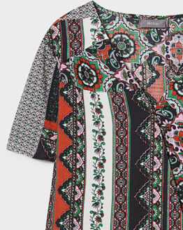 Фото вещи C&A Блуза (66688) Женское цвет - Белый/чёрный материал - Вискоза