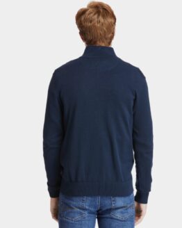 Фото вещи Timberland Williams River Zip-neck Джемпер (TH6074) Мужское цвет - Синий материал - Хлопок