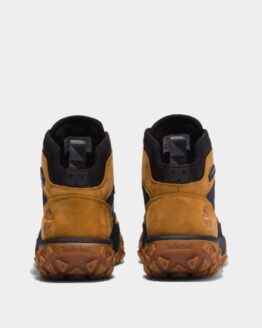 Фото вещи Timberland GreenStride™ Motion 6 Waterproof Mid Hikers Ботинки (TF5235) Мужское, цвет - Жёлтый, материал - Нубук/текстиль