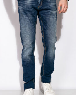 Фото вещи Потертые джинсы 120PFANG756 (Синий)(29)