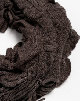 Фото вещи Базовый женский шарф 120PROS06775 (Темно-серый)()