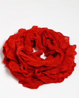 Фото вещи Базовый женский шарф 120PROS06775 (Красный)()