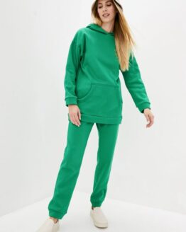 Фото вещи ISSA Plus Спортивный костюм (12236_green) Женское, цвет - Зелёный, материал - Хлопок