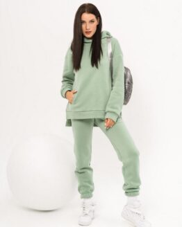 Фото вещи ISSA Plus Спортивный костюм (12955_mint) Женское, цвет - Мятный, материал - Хлопок