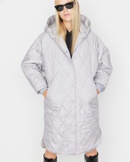 Фото вещи Trendyol Зимняя куртка (TRL3798) Женское цвет - Светло-серый материал - Полиэстер