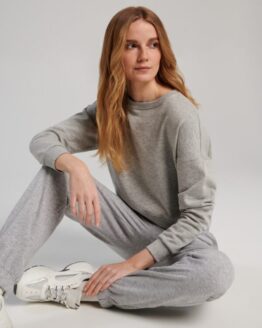 Фото вещи Трикотажні штани basic - сірий