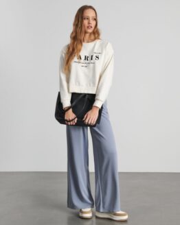 Фото вещи Штани wide leg - гіацинтовий