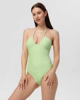 Фото вещи Суцільний купальник - жовто-зелений