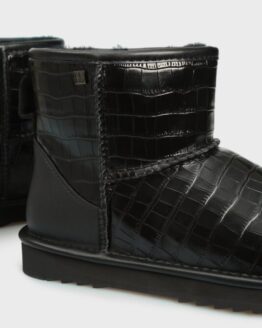 Фото вещи Женские черные кожаные угги Черный 39 PRPY PRFAS0216W