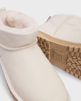 Фото вещи Женские белые кожаные угги Белый 38 PRPY PRFAS0201W