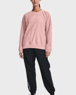 Фото вещи Женские черные спортивные брюки UA RUSH ™ Woven Pant Черный S Under Armour 1369846-001