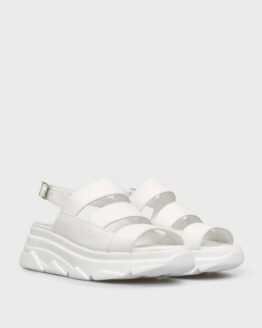 Фото вещи Женские белые кожаные сандалии Белый 37 Respect 252-14444-WHITE