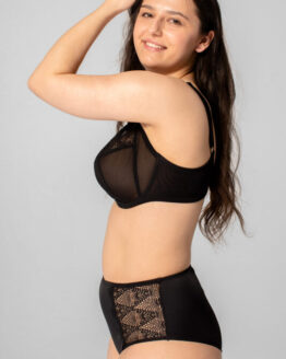 Фото вещи Женские черные трусики Черный 2XL-46-110 brabrabra SLZ23102101